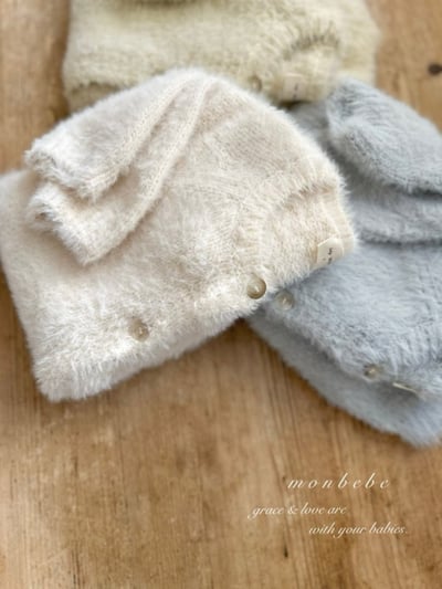 MONBEBE49｜(mom) 暖棉開襟外套9