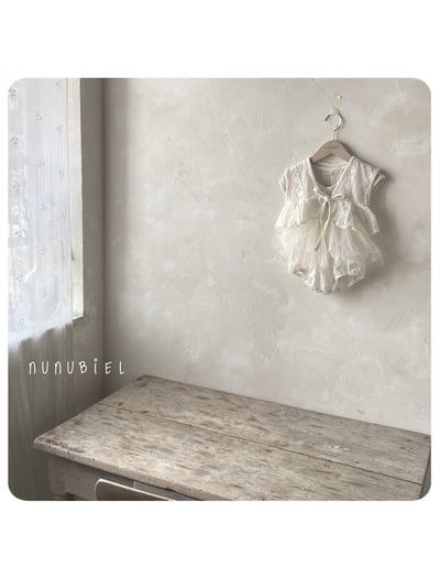 NUNU BIEL19｜(75-115cm) 蕾絲娃娃裝背心3