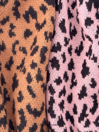 Cieldemaman08｜(6M~24M)  2色豹紋翻領套裝23