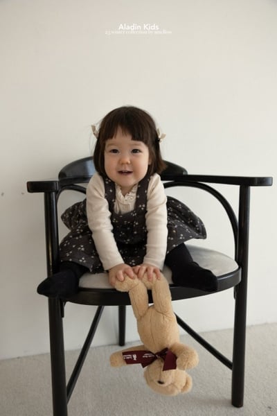 ALADIN11｜(75cm-114cm) 荷葉領邊鈕扣上衣9