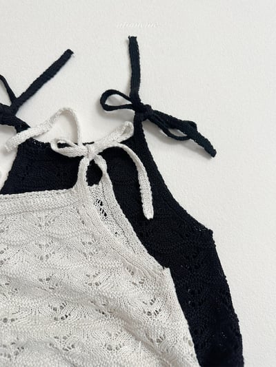 Atomeme08｜(70-110) 針織綁帶洋裝5