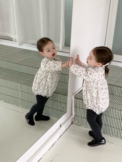 JE604｜(66cm-100cm) 紫碎花鋪棉包屁衣/傘狀外套14