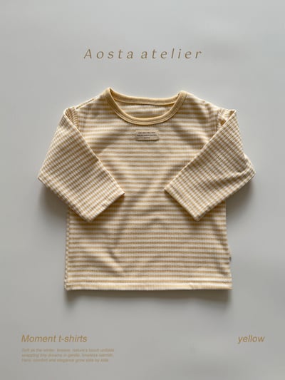 AOSTA57｜(6m-5y) 羅紋圓領上衣8