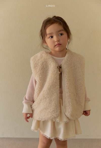 Lindo39｜(80cm-125cm) 愛心撞色上衣13