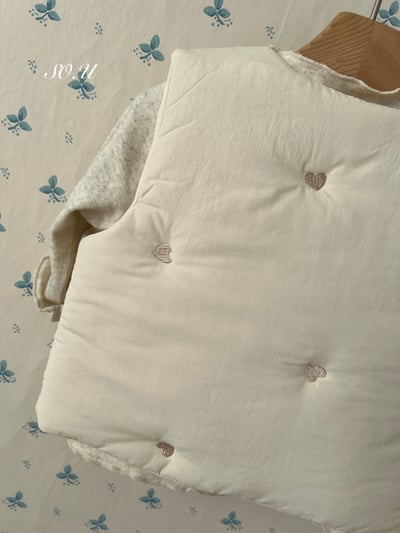 SO.U14｜(12m-M)  愛心刺繡背心21