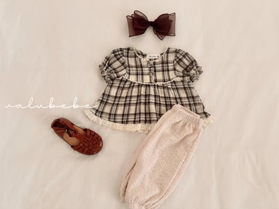 Valubebe 12｜(65-90cm) 夏季壓花褲6