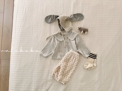 Valubebe12｜(65-90) 華夫格兔子耳朵帽子7