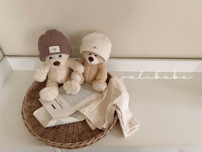 Valubebe64｜(65-90) 針織反摺帽2