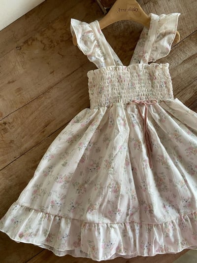 Anne Shirley02｜(1y-5y) 2色荷葉碎花洋裝3