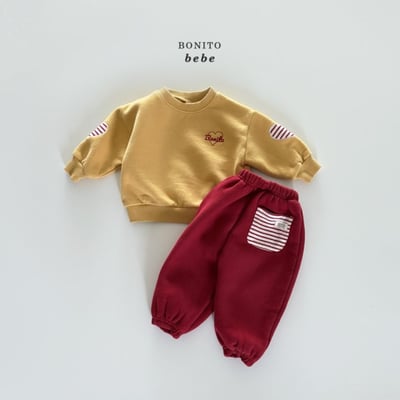 Bonito78｜(3m-18cm) 格紋口袋休閒縮口褲6