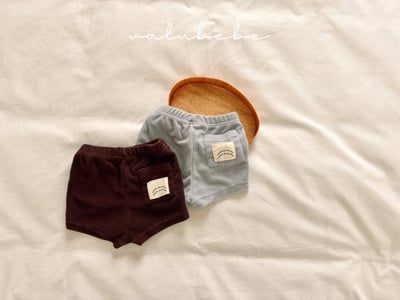 Valubebe 22｜(65-90cm) 簡約毛圈短褲4