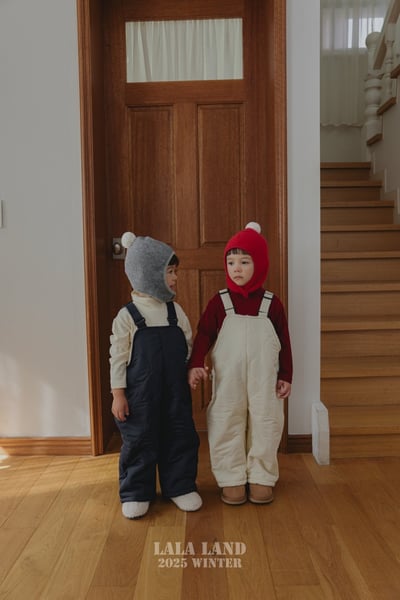 lala land49｜(free) 3色絨球針織帽6