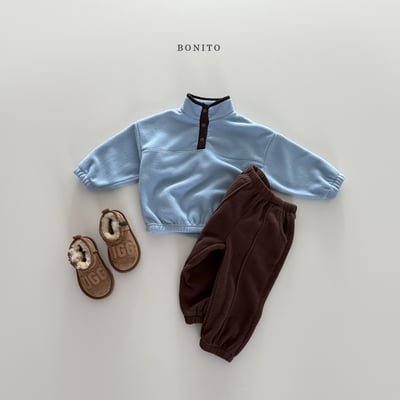 Bonito06｜(75cm-125cm) 半開襟刷毛套裝11