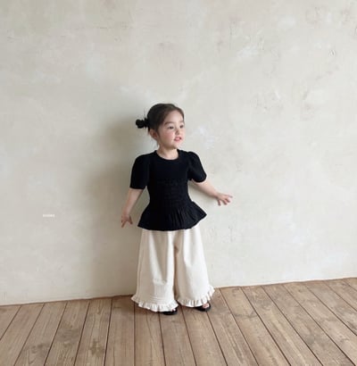 Azalea14｜(78-118cm) 荷葉邊寬腿長褲19