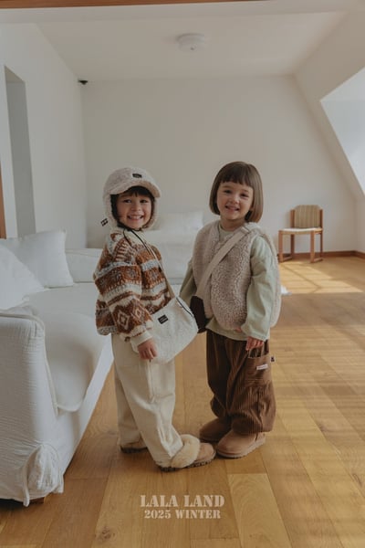 lala land77｜(75cm-120cm) 4色北歐風刷毛上衣9