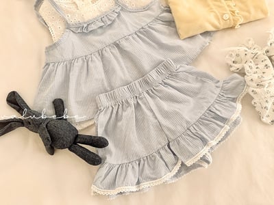 Valubebe 26｜(65-90cm) 荷葉花邊短褲6