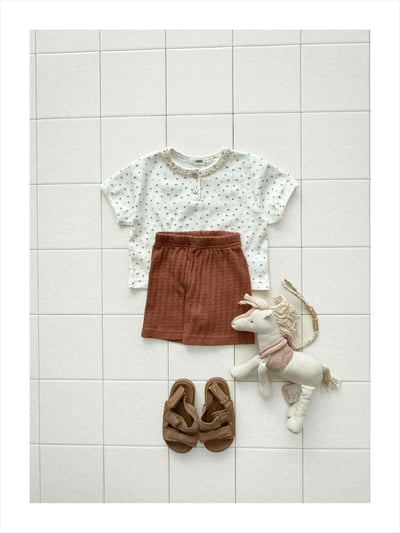 onu08｜(70cm-115cm) 緹花麻花捲短褲13