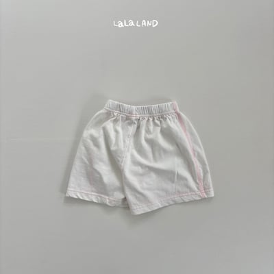 lala land61｜(75-120cm) 2色縫線棉質短褲22
