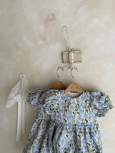 Anne Shirley38｜(3m-22m) 2色夏日刺繡花卉包屁衣19