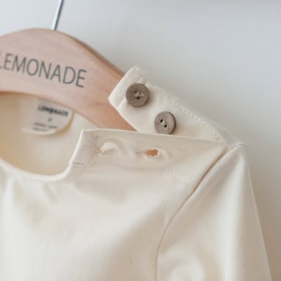 LEMONADE10｜(55cm-85cm) 2色側開扣素面上衣8