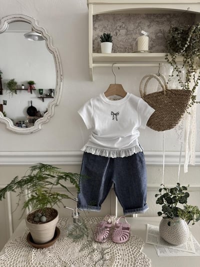 LePetitmot15｜(80-125cm) 斯拉夫牛仔長褲3