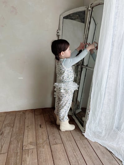 Azalea22｜(85-125cm) 小碎花餅蕾絲褲13