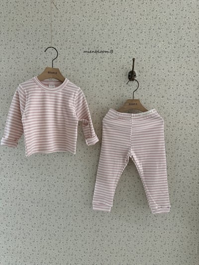 Bloom.b57｜(3m-24m/85cm-125cm) 雙條紋圓領上衣6