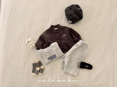 Valubebe34｜(65-90) 棒球開襟外套3