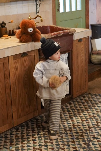 onu 41｜(70cm-115cm) 抓絨中領上衣14