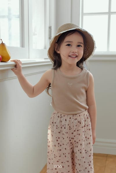 ROA24｜(6m-18m) 3色蝴蝶結刺繡背心3