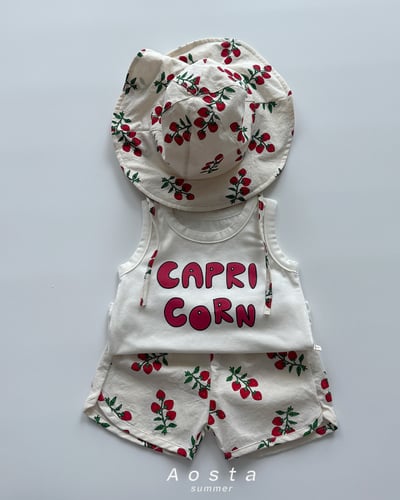 AOSTA57｜(6m-5y) 3款英文字母無袖背心12