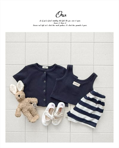 onu28｜(70cm-115cm) 短袖開襟外套5