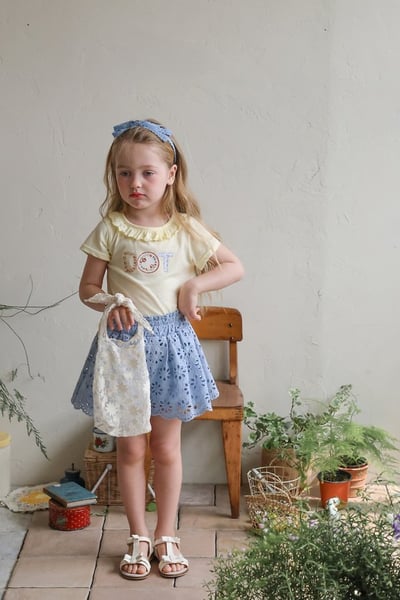 FLO34｜(75-140) 鏤空雕花短褲15