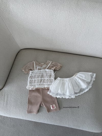 Bloom.b22｜(55cm-118cm) 羅紋素面緊身褲2