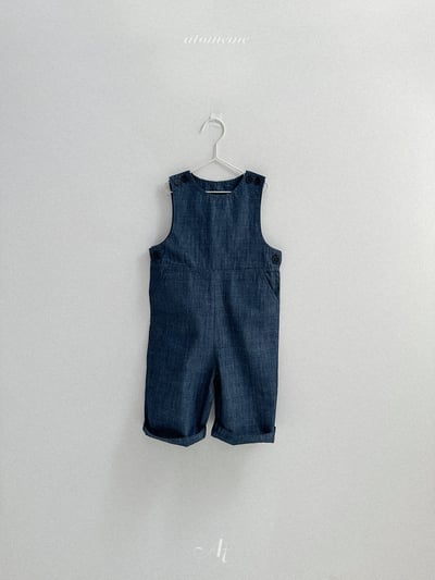Atomeme10｜(70-110) 無袖牛仔連身褲17