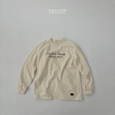 lala land81｜(mom) 3色簡約英字上衣11