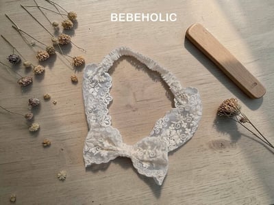 Bebe holic54｜(Free) 蕾絲花邊髮帶9