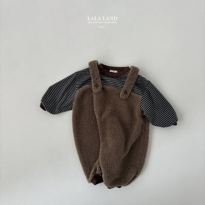 lala land12｜(60cm-83cm) 2色刷毛吊帶褲18