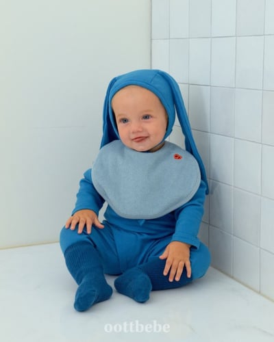 Oottbebe30｜(0m-12m) 糖果色居家包屁衣褲子套裝8