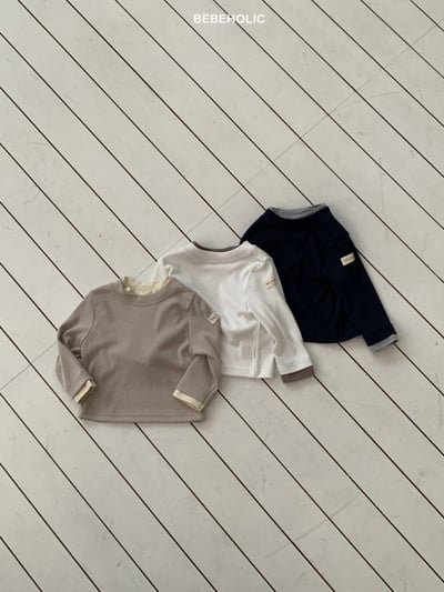 Bebe holic37｜(3m-18m) 撞色層次上衣16