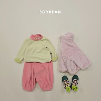 Soybean81｜(75cm-118cm) 刷毛拉鍊外套15