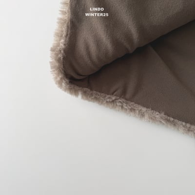 Lindo75｜(80cm-125cm) 緞帶刷毛背心4