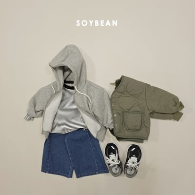 Soybean18｜(75cm-118cm) 撞色條紋上衣10