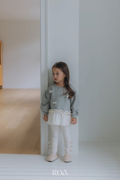 ROA21｜(80cm-120cm) 2色蝴蝶結內搭棉褲9