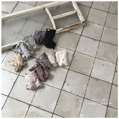 NUNU BIEL66｜(75-115cm) 發熱衣套裝6