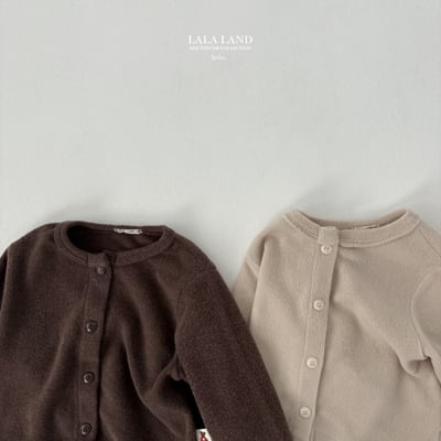 lala land37｜(60cm-83cm) 2色磨毛開襟外套2