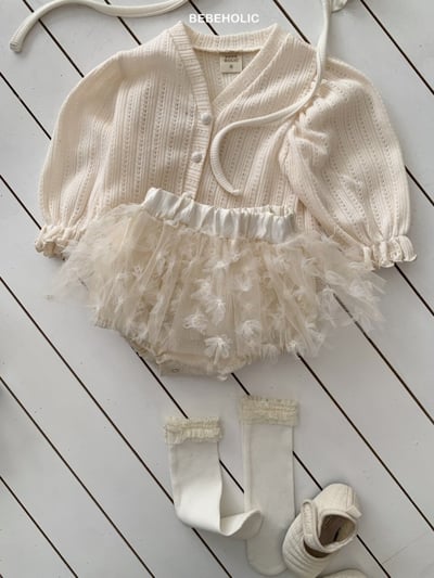 Bebe holic49｜(6m-18m) 薄紗裙包屁褲15