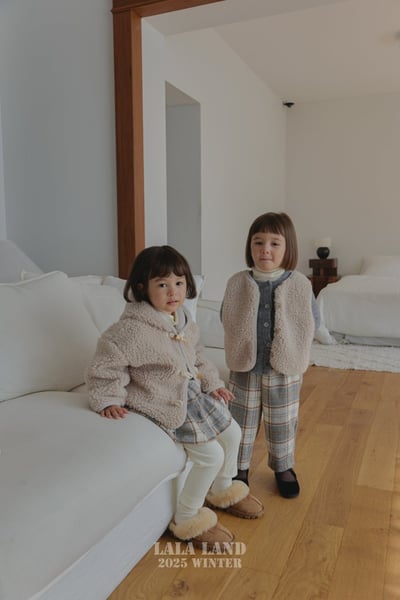 lala land52｜(75cm-120cm) 3色刷毛背心9