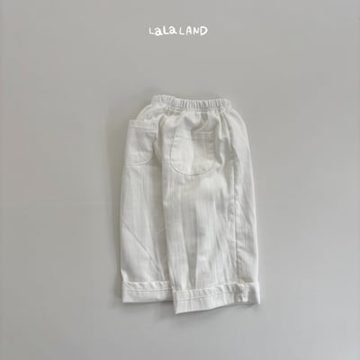 lala land68｜(75-120cm) 2色反摺直筒長褲23
