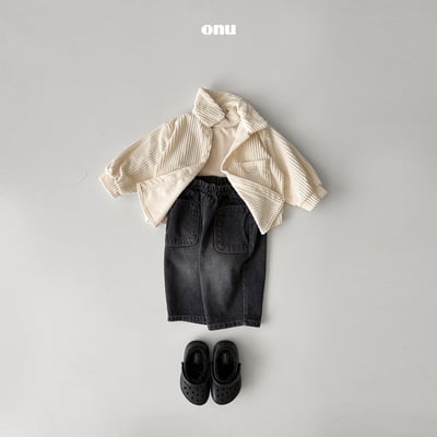 onu 32｜(70cm-115cm) 簡約燈芯絨襯衫夾克11